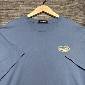 VAMTAC Shirt Men's M Blue Short Sleeve Bannabish Ordeel Illness
